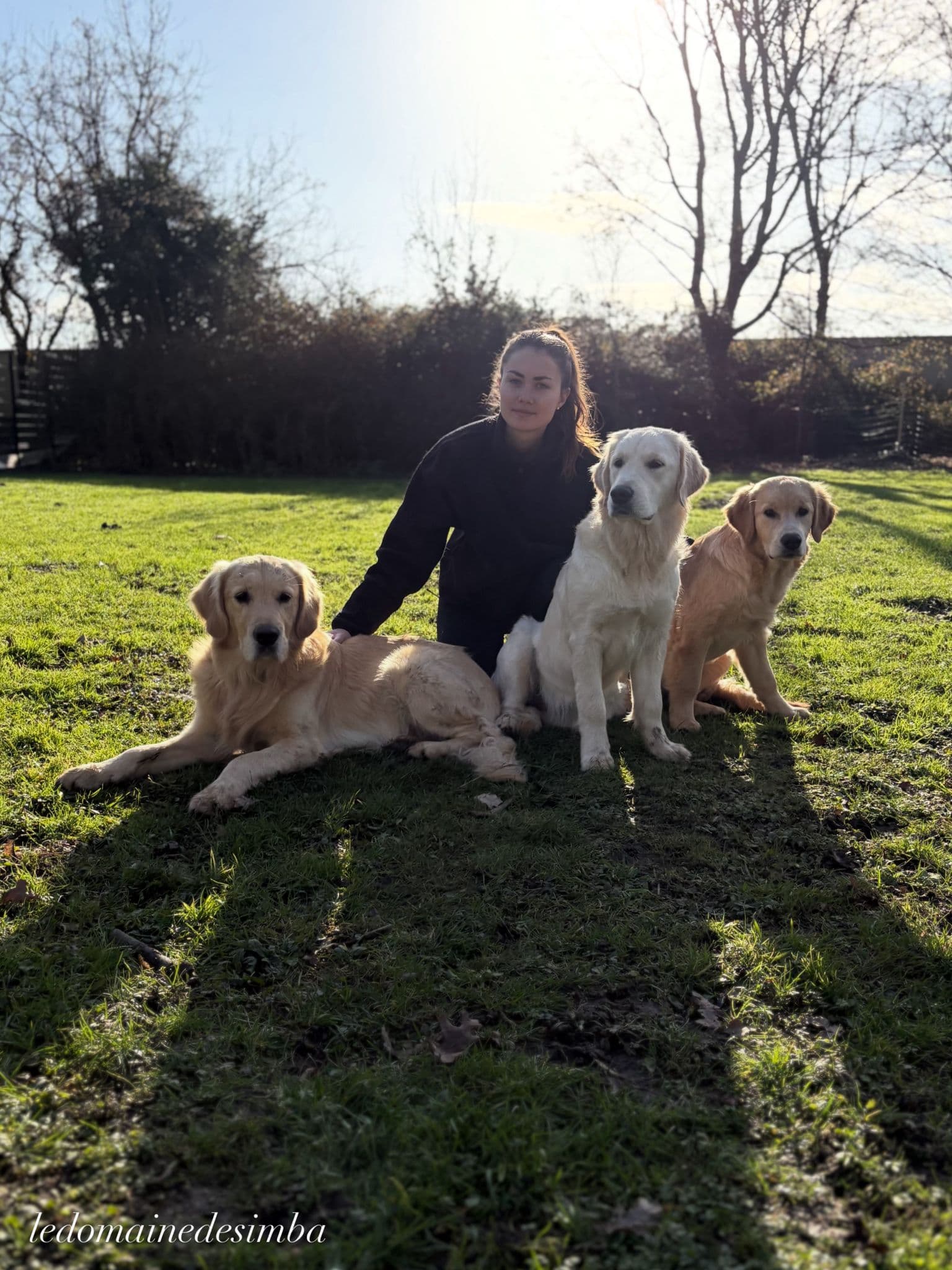 L'équipe du Domaine de Simba