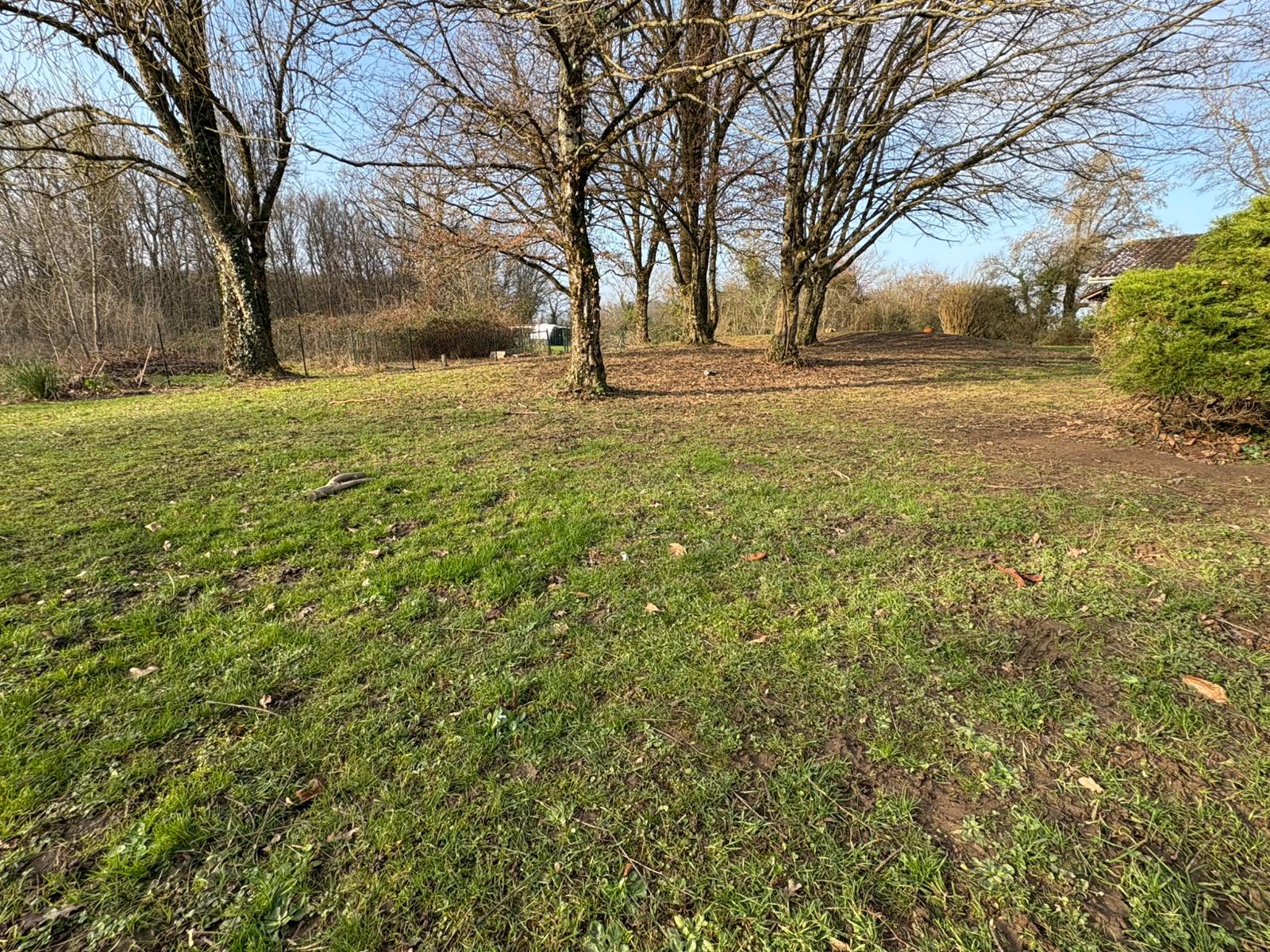 Vue du terrain extérieur